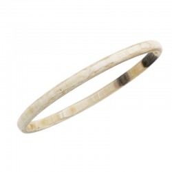 Bracelet JONC ajustable Fermé Or - SMALL IVORY LUPITA - Mya Bay