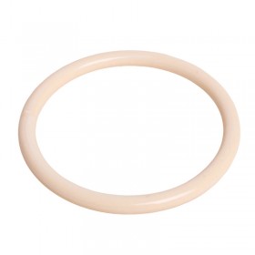 Bracelet Jonc fin Créma - Acétate blanc crème WAEKURA