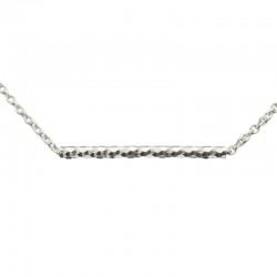 Collier court fin NEW COLLIER en argent - Chaîne & Tube diamonds