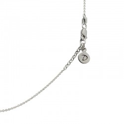 Collier court fin NEW COLLIER en argent - Chaîne & Tube diamonds