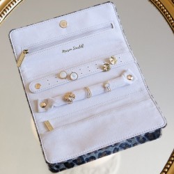 Pochette à Bijoux CATHERINE Léopard - Rangements multiples