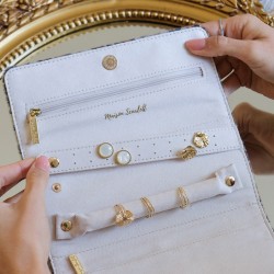 Pochette à Bijoux CATHERINE Léopard - Rangements multiples