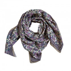 Foulard en voile de coton...