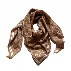 Foulard en voile de coton...