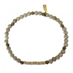 Bracelet perles multicolores élastique – BIJOUX NAB