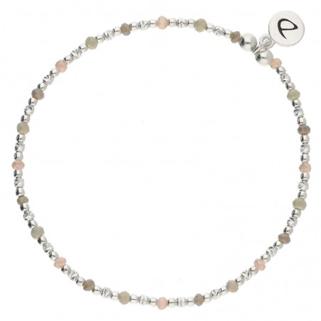 Bracelet Perle argent - Rose - INCONTOURNABLE