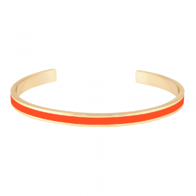 Bracelet jonc ouvert BANGLE Tangerine doré - Bangle Up