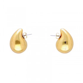 Boucles d'oreilles DROP EARRING GOLD - Grosse puce dorée - VANESSA BARONI